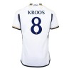 Officiële Voetbalshirt + Korte Broek Real Madrid Kroos 8 Thuis 2023-24 - Kids